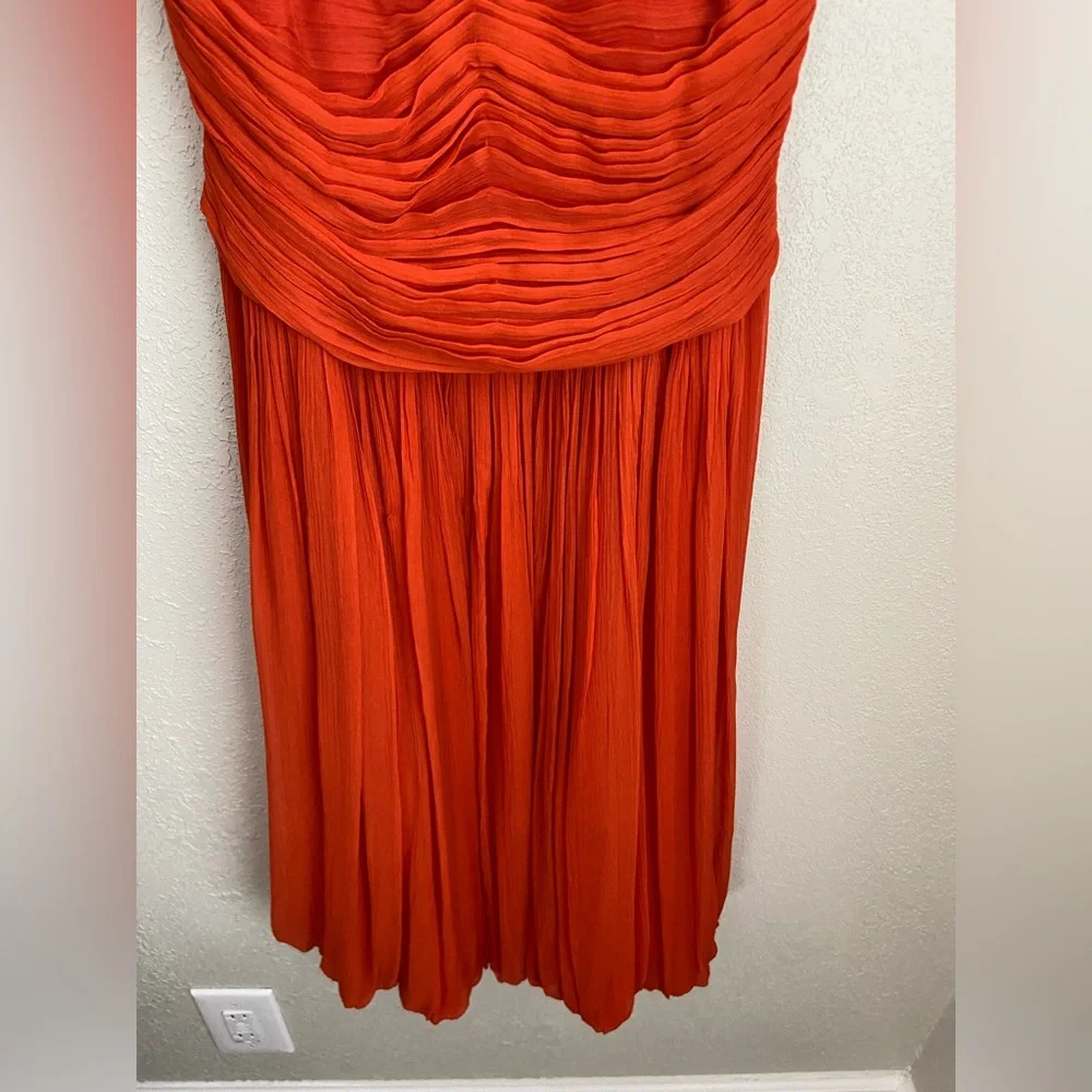 BCBG MaxAzria Silk Cocktail Special Occasion Dress Size 6 - Picture 14 of 16
